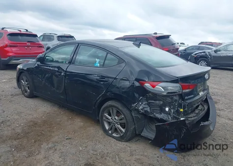 2018 Hyundai Elantra Sel z USA, uszkodzony, nr VIN 5NPD84LFXJH236449